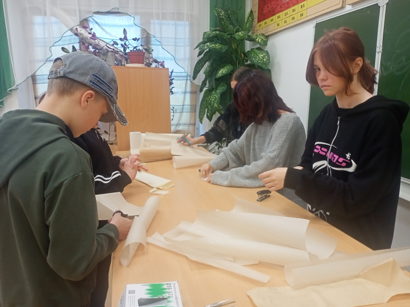 Работа в агроклассе.