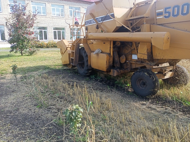 Уборка урожая.